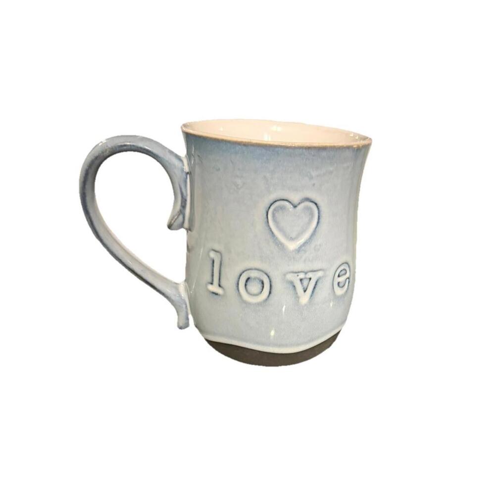 LOVE COFFEE MUG. EMBOSSED LOVE COFFEE MUG. valentines gift
